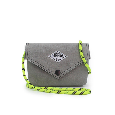 BUFFING「信封包」灰色迷你包