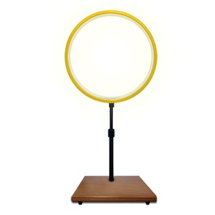 观音佛像供座台菩萨佛光普照摆件背后亮背光背景发光调节高度灯圈