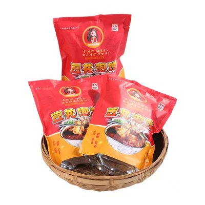 凤府西施豆花泡馍8袋宝鸡凤翔