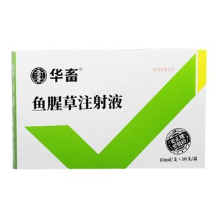 华畜兽药鱼腥草注射用液兽用正品母羊猪牛产后康益母消炎头孢针剂