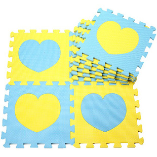 环保无味拼图拼接泡沫地垫数字字母爬爬垫婴儿童爬行垫加厚30x30