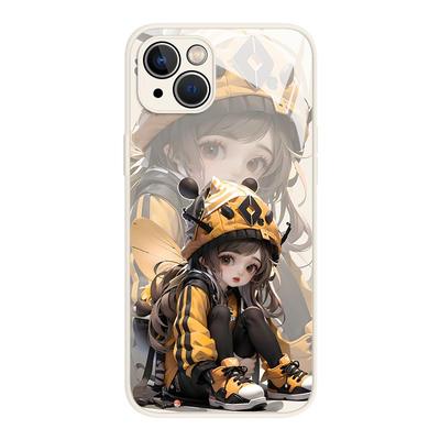 适用于一加系列手机壳动物女孩