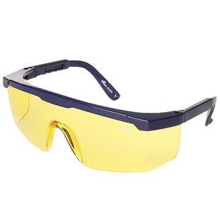 罗卡AL026黄色护目镜增亮防尘防风沙男女驾驶防护眼镜防冲击劳保