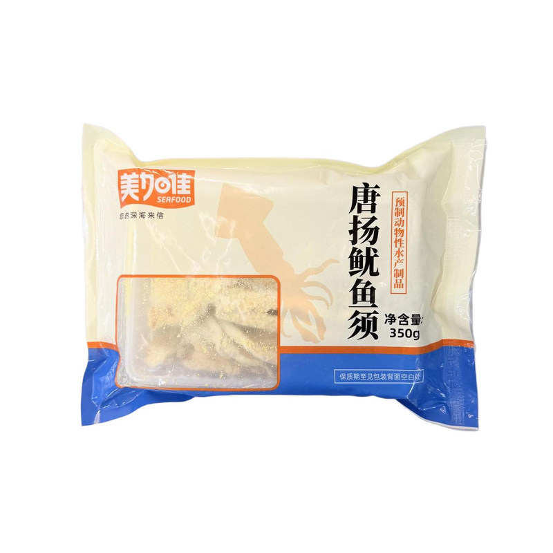 美加佳唐扬裹粉鱿鱼须冷冻商用