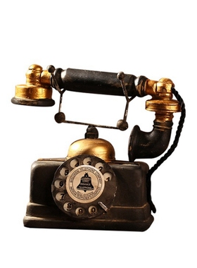 摄影道具酒吧咖啡厅橱窗电话机