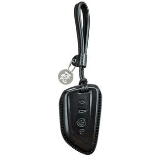 宝马刀锋钥匙套3系5系专用530X5X3X6X1I3系325li真皮全包防丢刻字