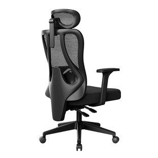 黑白调P1电脑椅人体工学椅办公椅可躺宿舍学习椅家用旋转电竞椅