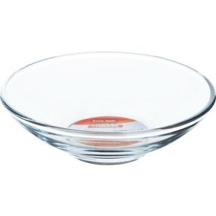 菲内克斯高颜值透明钢化玻璃碗具特别好看的浅饭碗耐高温小号家用