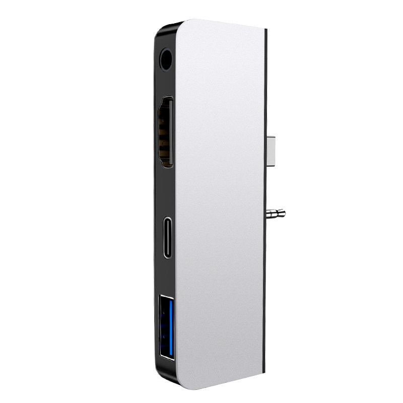 适用微软surface拓展坞pro5 6 7 8 9扩展器go转换器laptop网线口