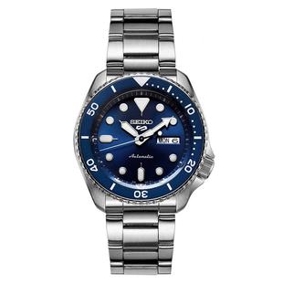 【自营】SEIKO精工手表男 5号运动水鬼防水机械钢带男表SRPD51K1