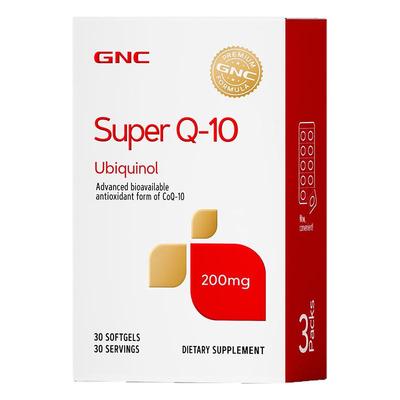 GNC进口Q10还原型泛醇200mg30粒