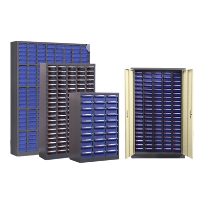 冷轧钢带锁抽屉式零件收纳柜