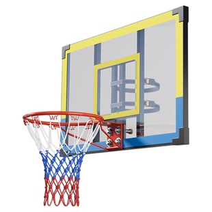 免打孔柱子安装抱箍方圆柱体树上篮球架可挂门篮板快拆便携投篮框