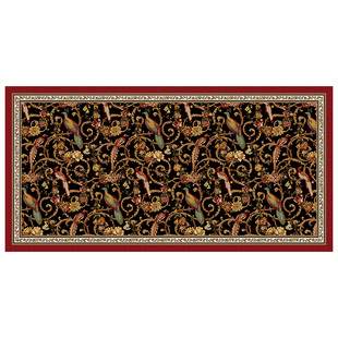 丹凤朝阳新中式餐桌桌垫凤凰国风方形桌面保护垫防水防油防烫桌布