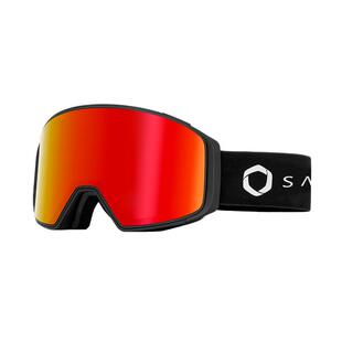 雪地雪山护目镜全天候滑雪眼镜男明月雪镜女防雾登山磁吸K1716