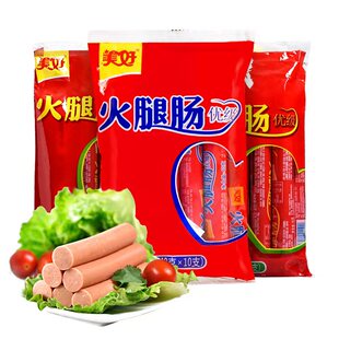 美好火腿肠优级火锅食材泡面烧烤甜玉米四川辣味香肠国货鸡肉淀粉