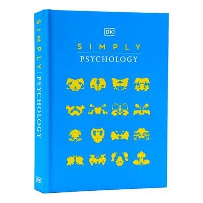 进口英文原版 DK Simply Psychology 简单的心理学 心理学图解百科全书 心理学理论行为疗法学习指南精装全彩插图视觉图解科普系列