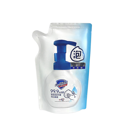 舒肤佳泡沫洗手液纯白清香绵密泡泡儿童学生清洁便携补充袋装200g