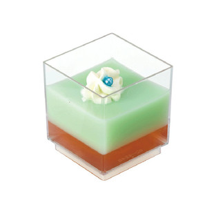 方形小吃碟子料理碟蛋糕西点碟一次性塑料自助餐具烘焙包装100个