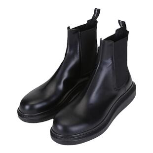 ALEXANDER MCQUEEN 男士Hybrid厚底短靴切尔西靴 586198 WHX52