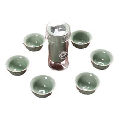 陶瓷哥窑中式风功夫茶具