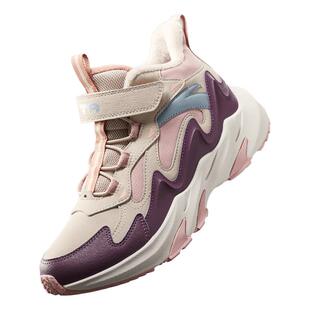 安踏儿童棉鞋女大童二棉鞋加绒保暖鞋子中大童户外女童学生运动鞋