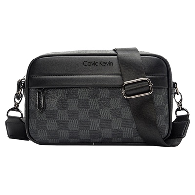 CavidKevin单肩包涤纶休闲牛皮