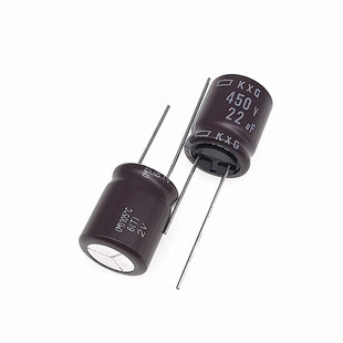 日本化工 进口铝电解电容 450v22uf 16*20MM黑金刚KXG 高频长寿命