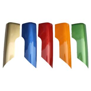 适用于陕汽德龙X3000反光镜后壳X3000倒车镜左右红黄色后视镜后盖