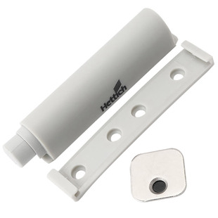 海蒂诗柜门反弹器橱柜磁吸碰珠免拉手按压式弹力开关自弹按弹开器