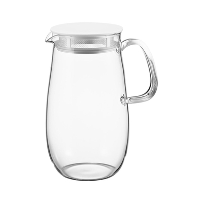 【旗舰店】HARIO微波炉用大麦茶壶耐热玻璃茶壶简式茶具泡茶壶XMP