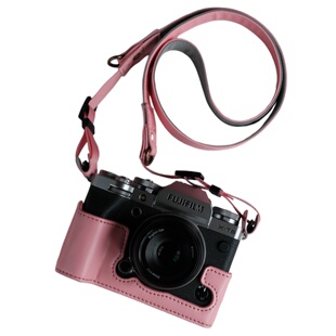 富士xt5保护套xs20相机套xt30ii相机包xt4保护壳xh2粉色x100vXS10