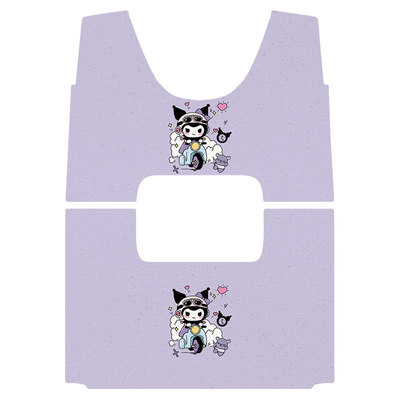 适用小鸟豆宝PRO碟刹版脚垫防水