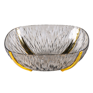 设计感大容量高颜值水果盘轻奢高档果盘客厅茶几家用高级感零食盘