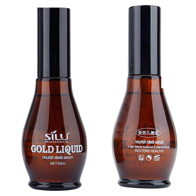 丝露正品 SILU丝露杰蜗牛黄金滋润原液护发精油香水精油免洗卷发