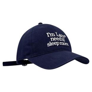 柳智敏同款韩版字母刺绣鸭舌帽子女春秋季新款休闲百搭棒球帽男潮