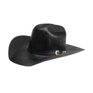 男女美国黄石斗牛士帆布草编硬定型硬挺西部牛仔帽露营防水遮阳