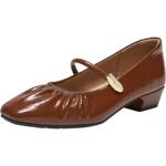 百思图2026春季商场新款法式玛丽珍鞋小皮鞋方头女单鞋F0613AQ6