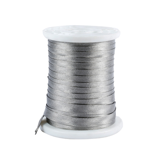 304不锈钢编织带金属网管高温套管电线电缆屏蔽网导电带保护软管