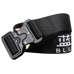 蓝天救援腰带配件五件套多功能尼龙休闲工装裤带金属外穿快扣插扣