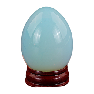 蛋白石原石滚石摆件桌面装饰儿童玩耍宝石鸡蛋造型椭圆形欧珀澳宝