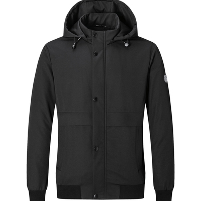 七匹狼男士加厚连帽羽绒服