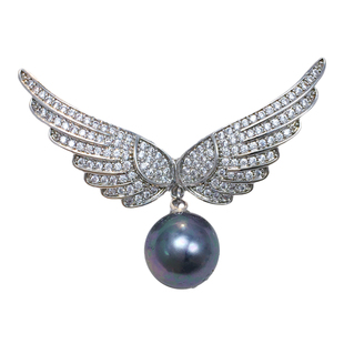 D.M.D/迪曼达日韩天使翅膀羽翼胸针高档女胸花别针徽章小香风配饰