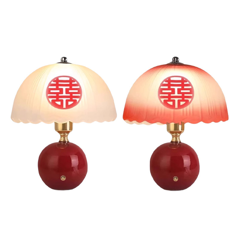 陪嫁新婚庆长明灯结婚一对婚房喜灯送新人礼物台灯新娘闺蜜床头灯