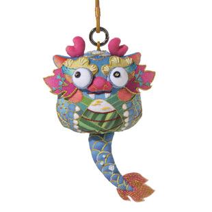 放羊班香囊刺绣手工diy材料包平安符福龙车挂件随身香包节日礼物