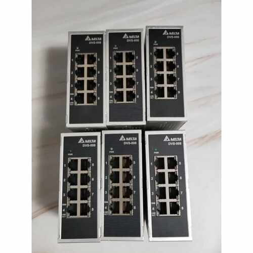议价拆机台达工业交换机DVS008100实物拍摄可维修