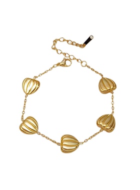 不掉色日韩风钛钢女手链百搭