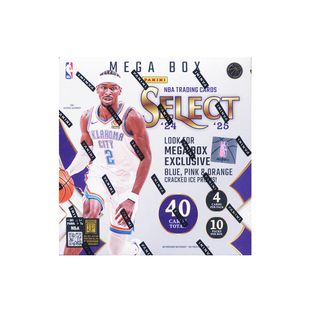 25 Panini Select Basketball Mega Box NBA 篮球 收藏卡 球星卡