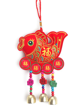中国结挂件铃铛装饰小号四季吉祥