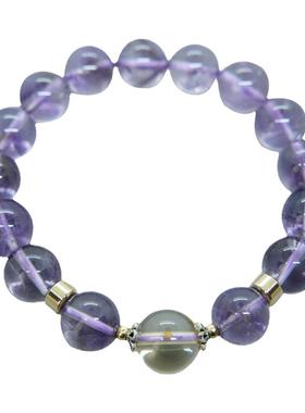 巴西手串天然紫水晶手链